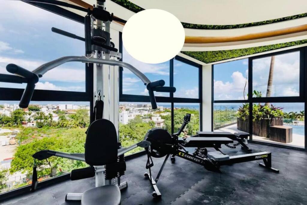 Loft View Sea The Best Ubication At 5Th Av Плая дел Кармен Екстериор снимка