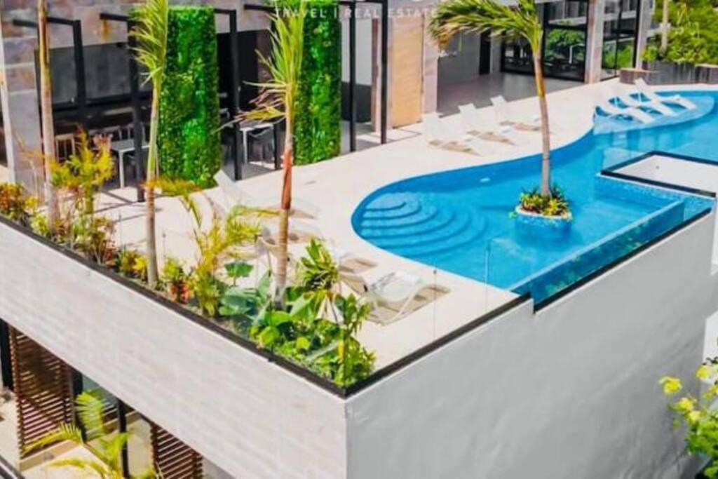 Loft View Sea The Best Ubication At 5Th Av Плая дел Кармен Екстериор снимка